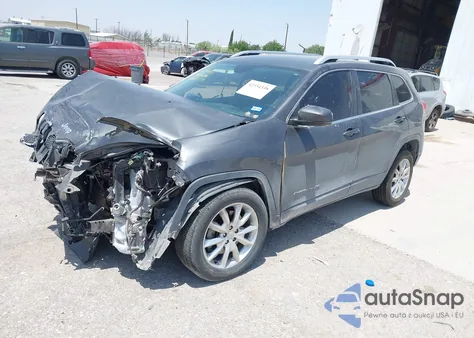 2015 Jeep Cherokee Limited z USA, uszkodzony, nr VIN 1C4PJLDSXFW731744